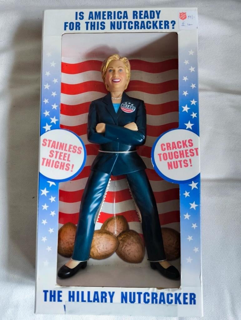 Rare figurine Hilary Clinton casse noix . Regardez mes autre, Enlèvement ou Envoi