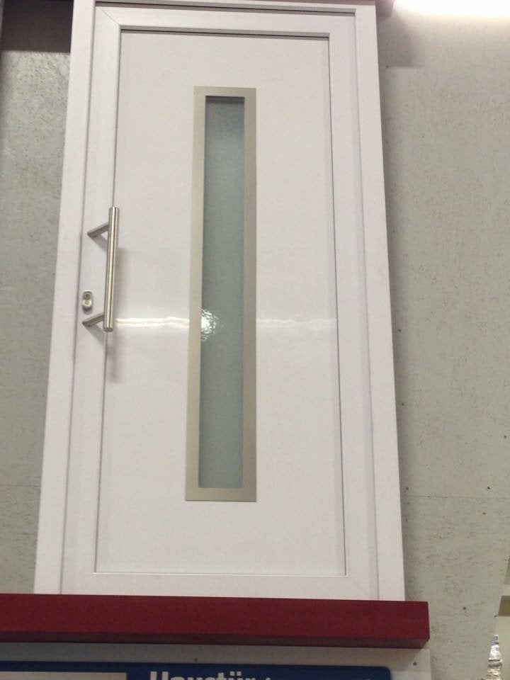 PORTES D’ENTRÉE PVC DISPONIBLES AU DEPOT, Bricolage & Construction, Vitres, Châssis & Fenêtres, Enlèvement, Neuf
