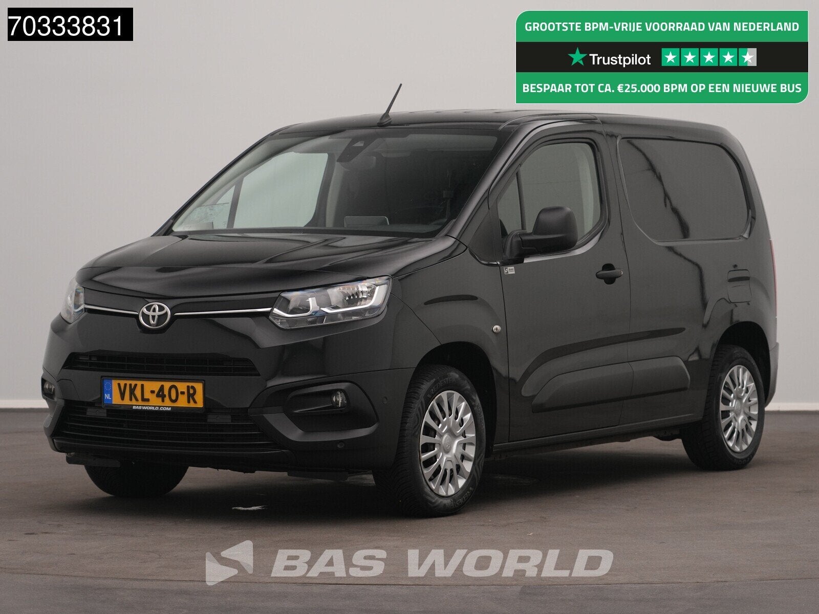 Toyota ProAce 130pk Automaat Benzine Airco Cruise Camera Tre, Auto's, Bestelwagens en Lichte vracht, Automaat, Stof, Gebruikt