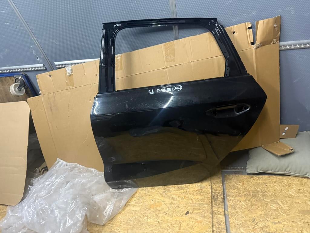 Audi a3 8Y Porte arrière gauche, Enlèvement, Arrière, Audi, Porte