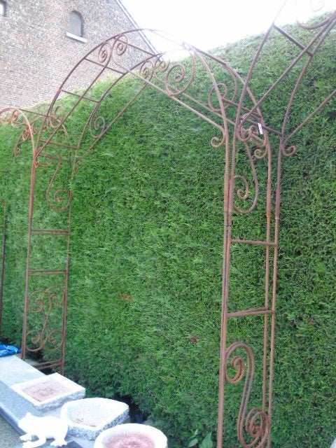 arche , arcade fer forgé barre pleine 1m65cm, Jardin & Terrasse, Enlèvement, Neuf