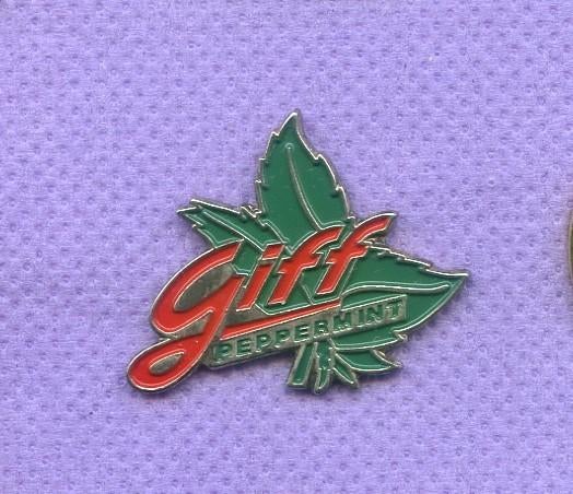 pins boisson giff peppermint xa235, Envoi, Marque, Insigne ou Pin's