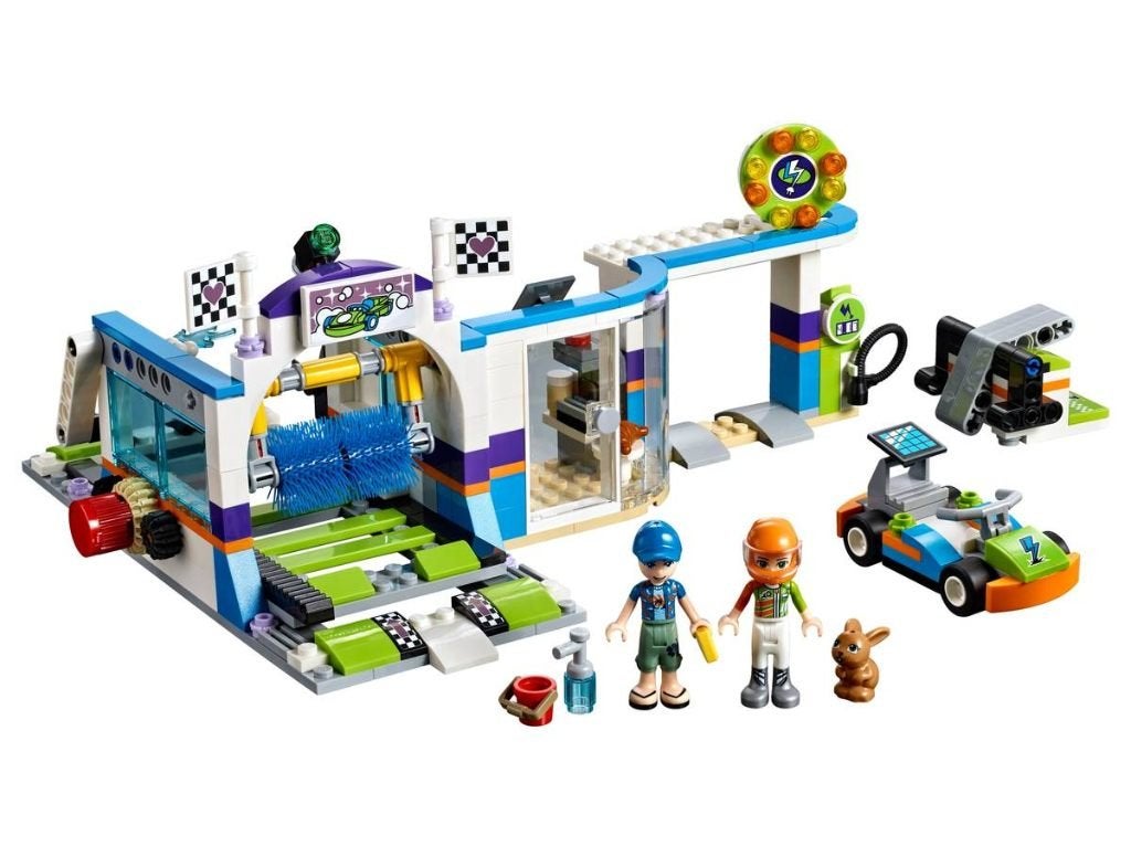 Lego 41350 Autowasstraat, Ophalen, Zo goed als nieuw, Lego