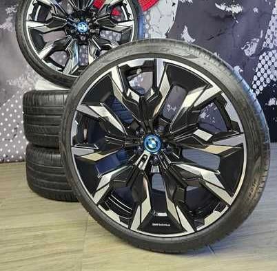 Jantes origine BMW serie 5 i5 G60 G61 954i 21 + pneus, Enlèvement, Pneu(s)