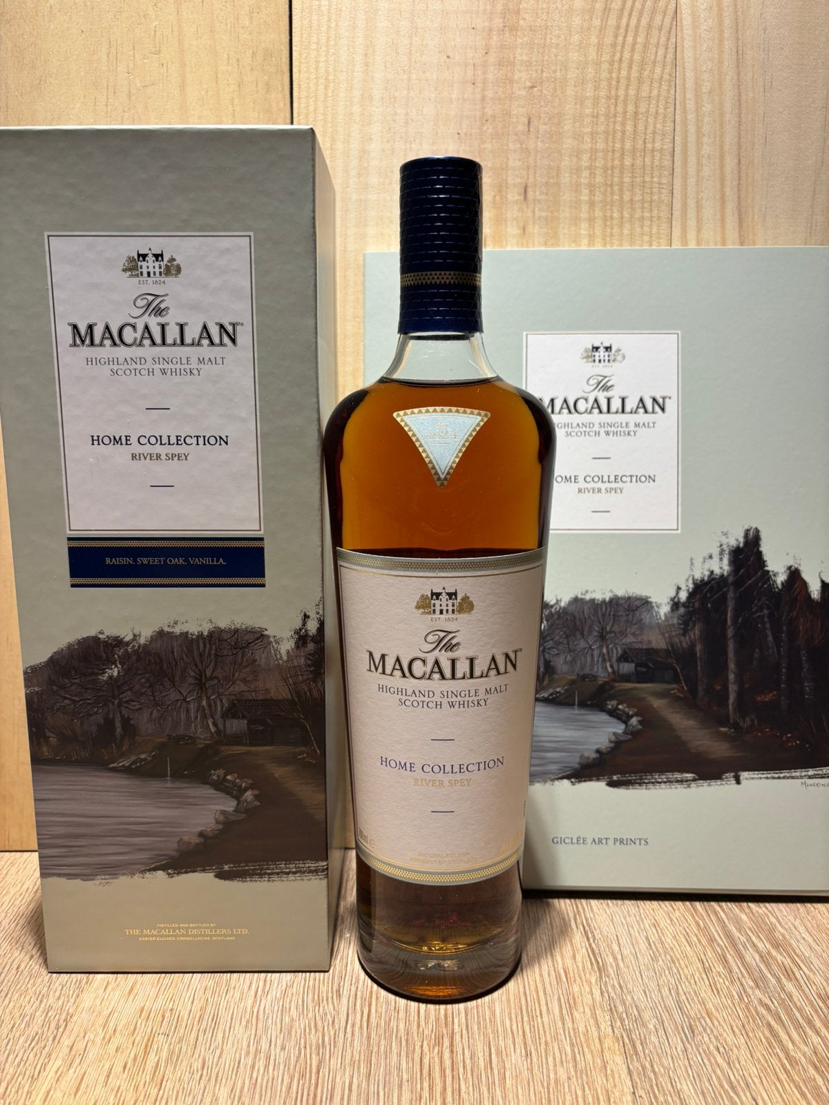 Macallan Home Collection River Spey + prints, Ophalen of Verzenden, Zo goed als nieuw