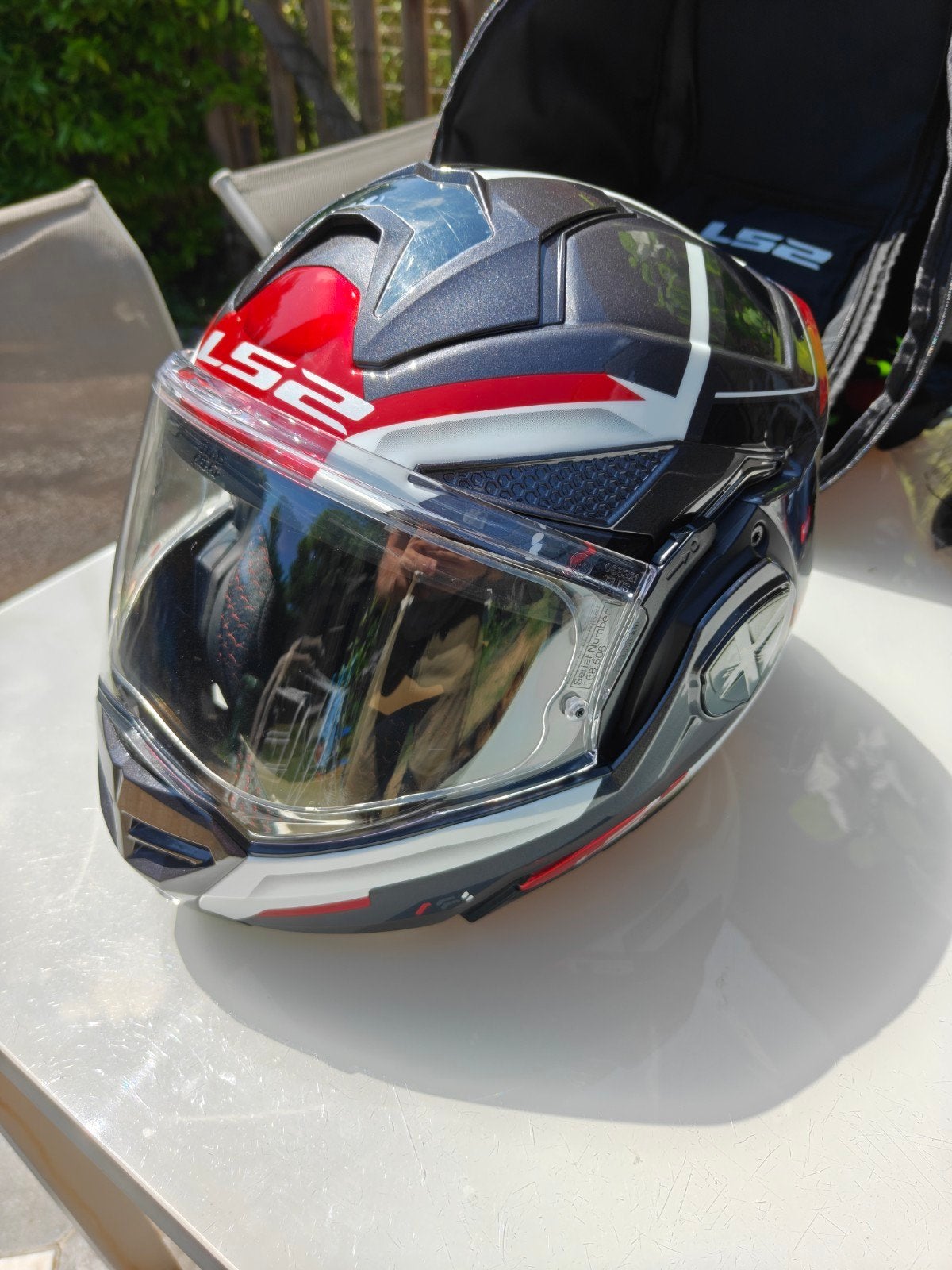 LS2 Advant x, Motoren, Kleding | Motorhelmen, Ophalen