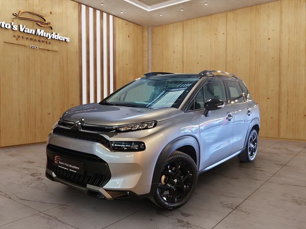 C3 Aircross 2024 essence version MAX 21000km, Autos, Citroën, Argent ou Gris, Achat, Entreprise, Boîte manuelle