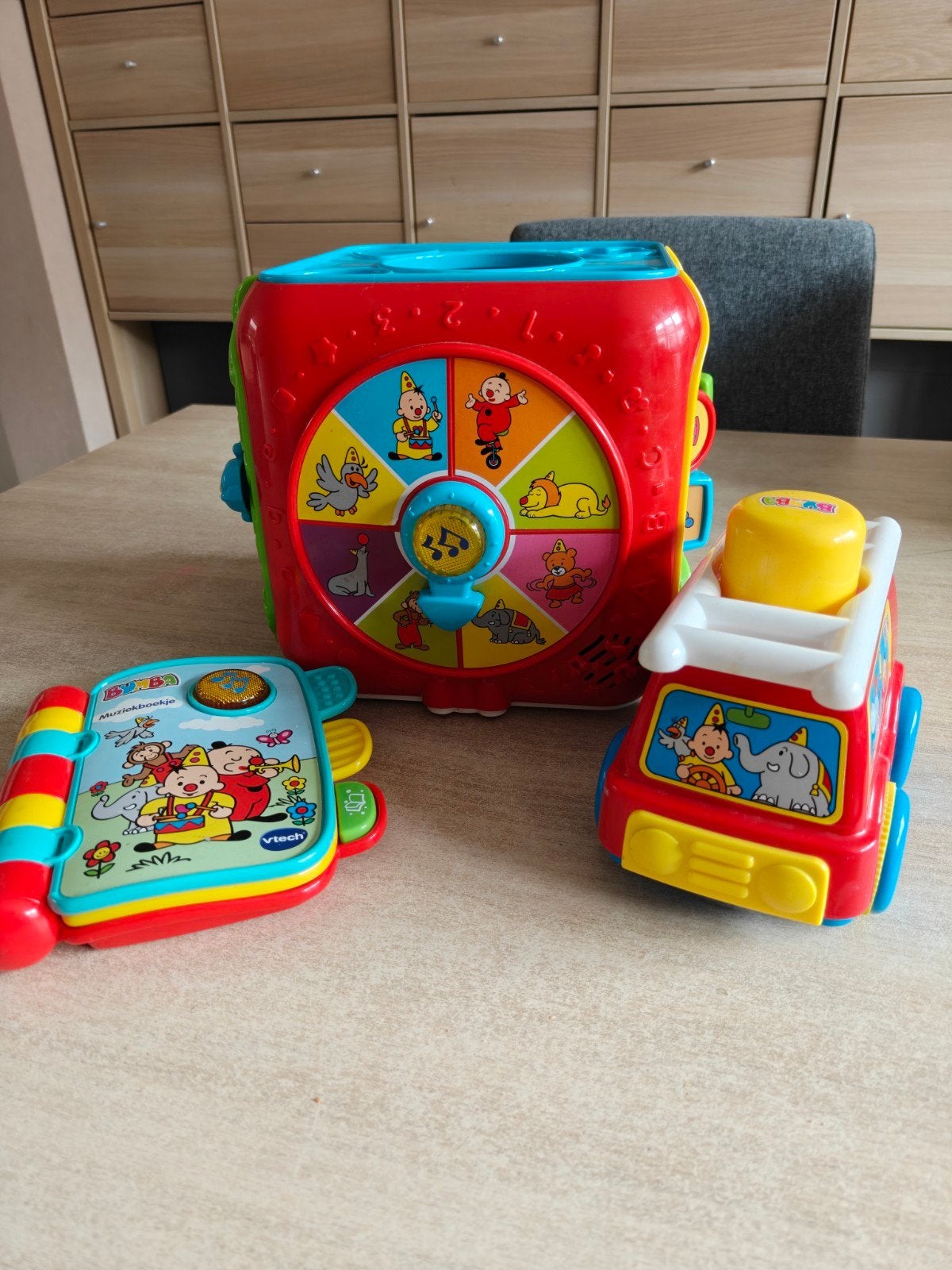 Bumba speelpakket!, Ophalen