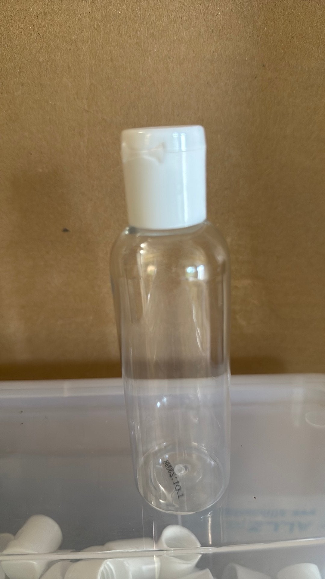 Fles Pet 100ml + dop wit, Ophalen, Dranken