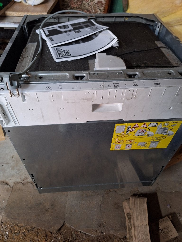 Vaatwasmachine inbouw zanussi, Elektronische apparatuur, Ophalen, Gebruikt, 60 cm of meer, Inbouw