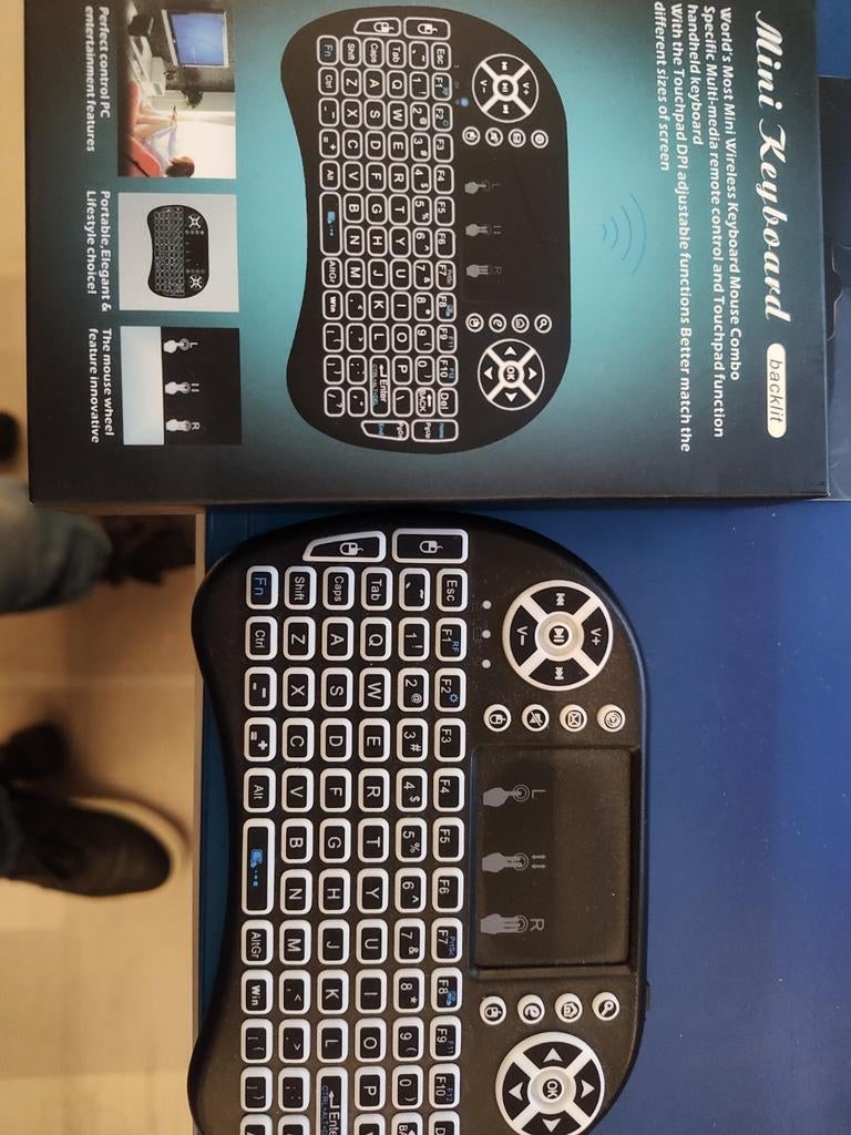 Mini toetsenbord, Computers en Software, Toetsenborden, Draadloos, Ophalen of Verzenden