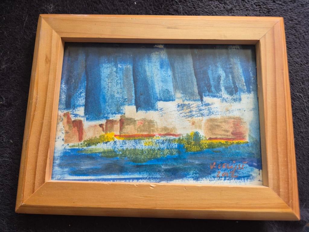 Aquarel schilderijtje, Verzenden