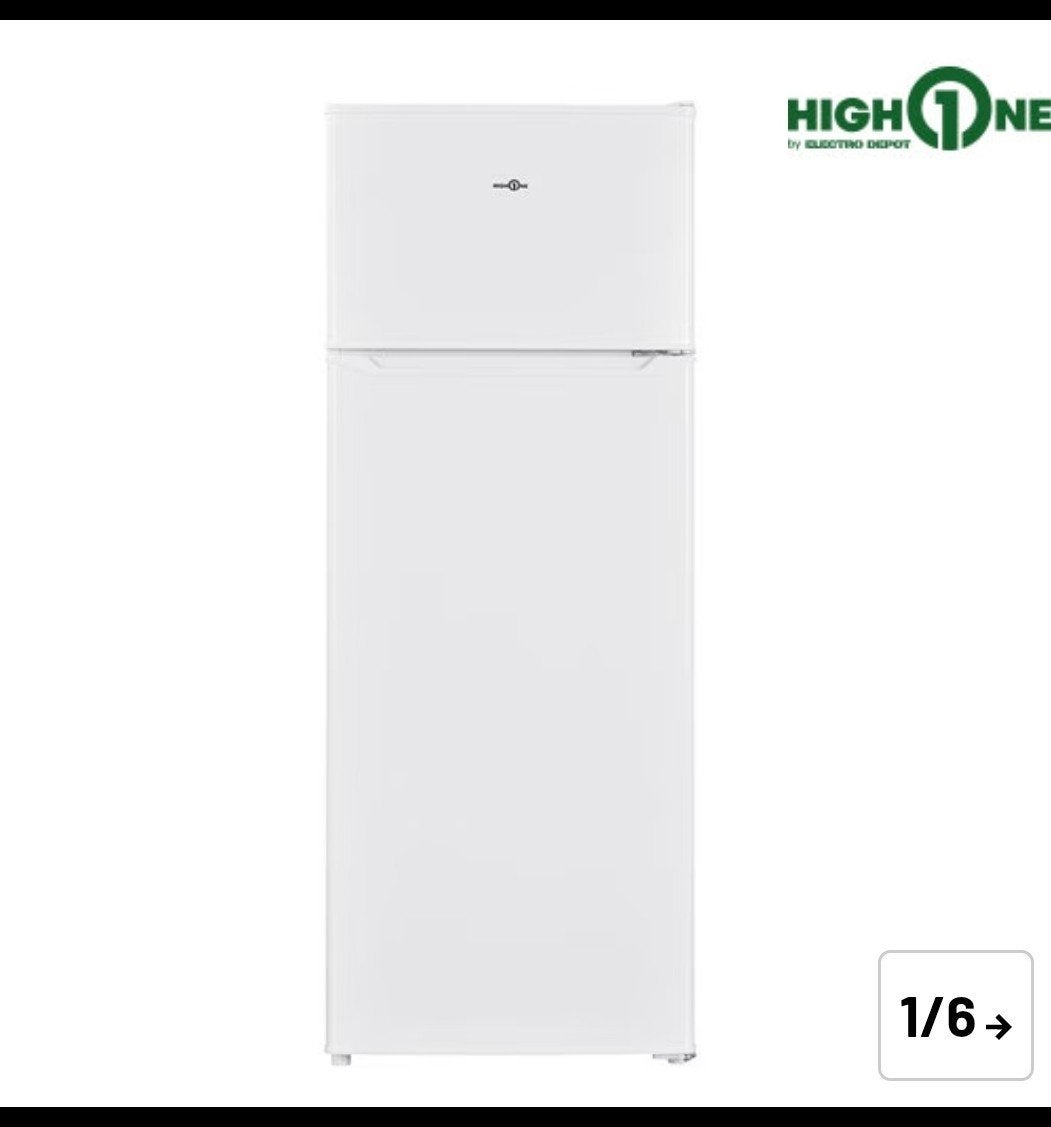 vends frigo, Avec compartiment congélateur, Utilisé, 60 cm ou plus, 150 à 200 litres