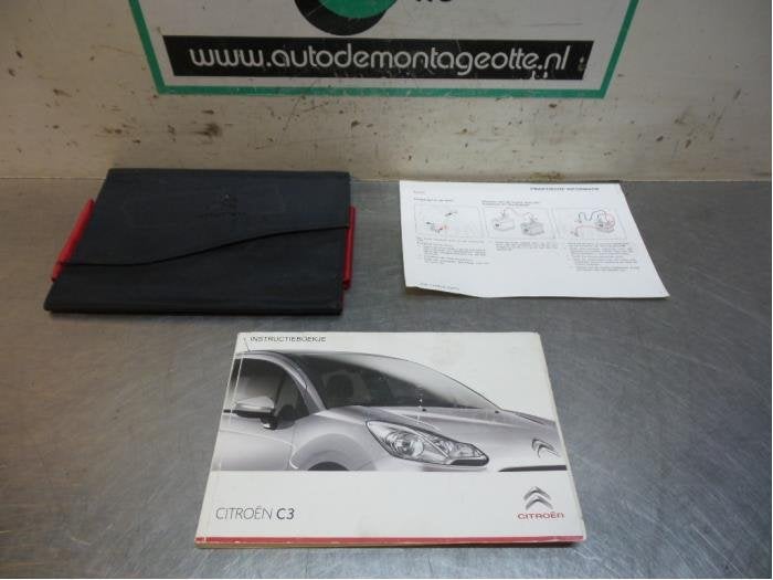 Livret d'instructions d'un Citroen C3 (C3 09-), -, Utilisé, -, -