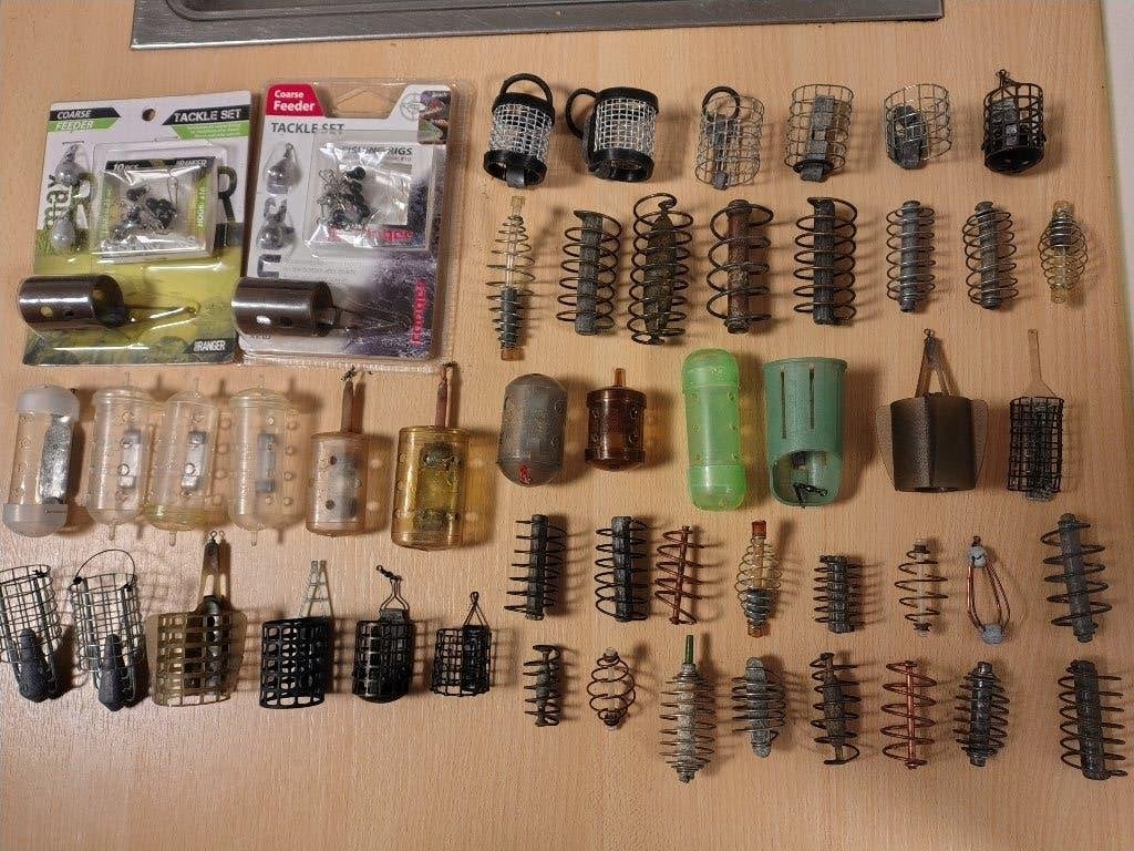 FEEDER KORFEN + FEEDER SPIRALEN, Ophalen of Verzenden, Zo goed als nieuw, Kunstaas