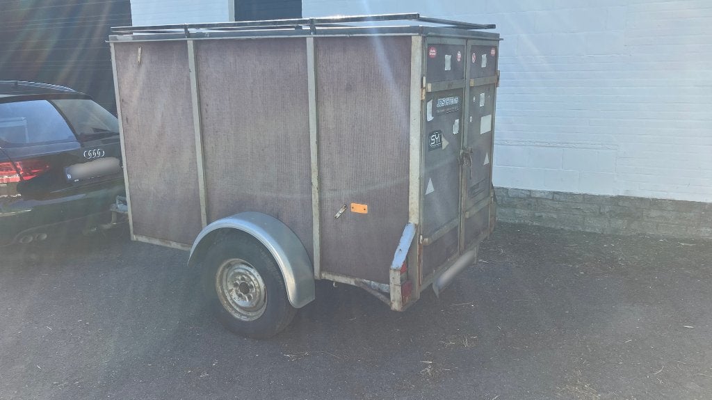 Gesloten Aanhangwagen 2m, Enlèvement, Utilisé