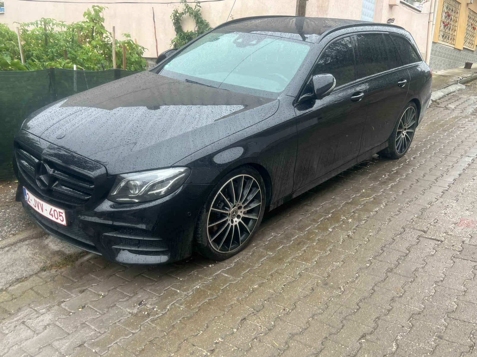 E klasse 220d Amg-line  PANO/HUD/PPF/LED Carpass!, Autos, Cuir, Achat, Noir, 5 portes