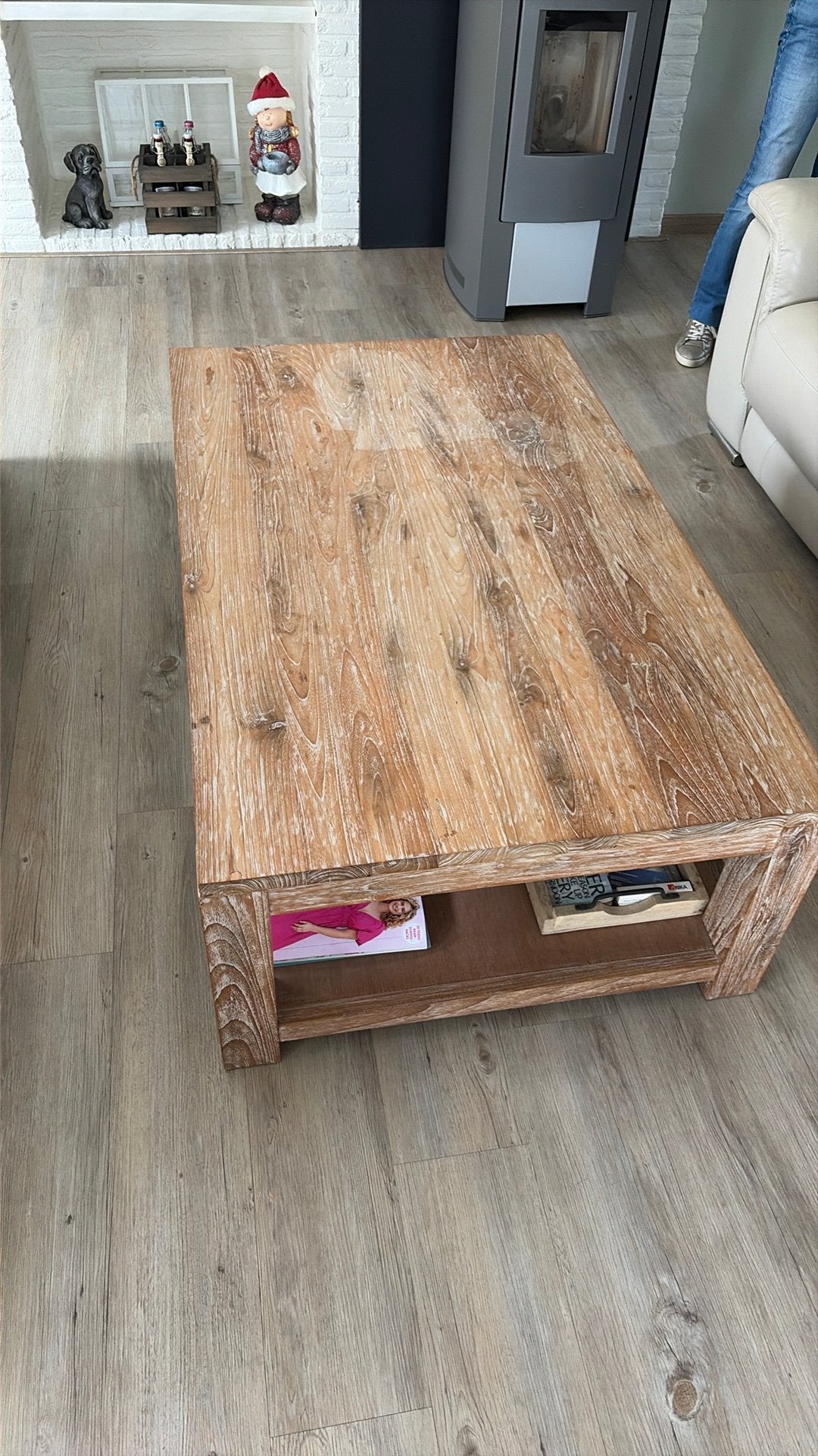 Salontafel, Ophalen, Gebruikt, 100 tot 150 cm, 50 tot 100 cm