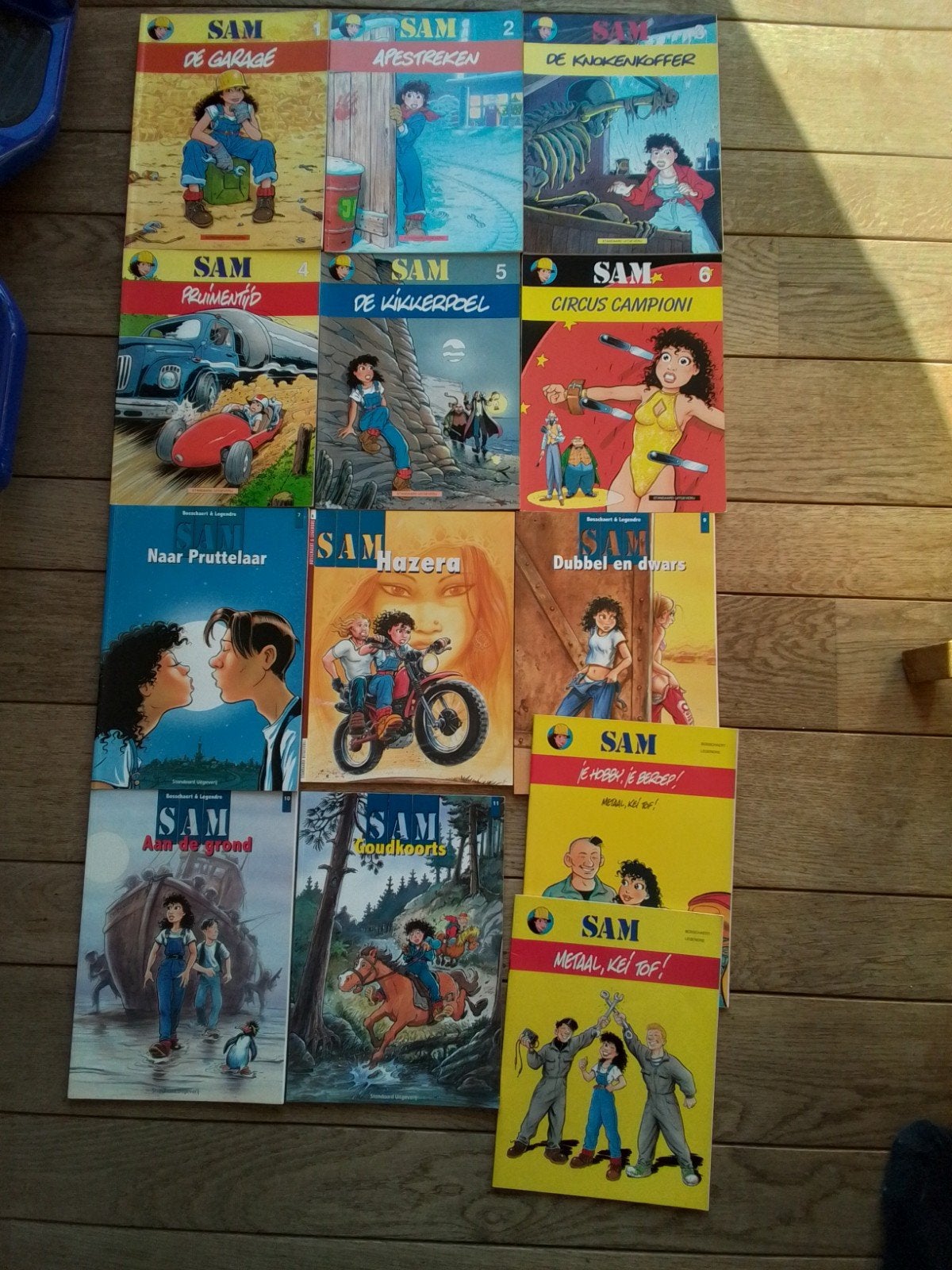 Sam complete reeks Eerste druk + 2 extra albums, Enlèvement ou Envoi