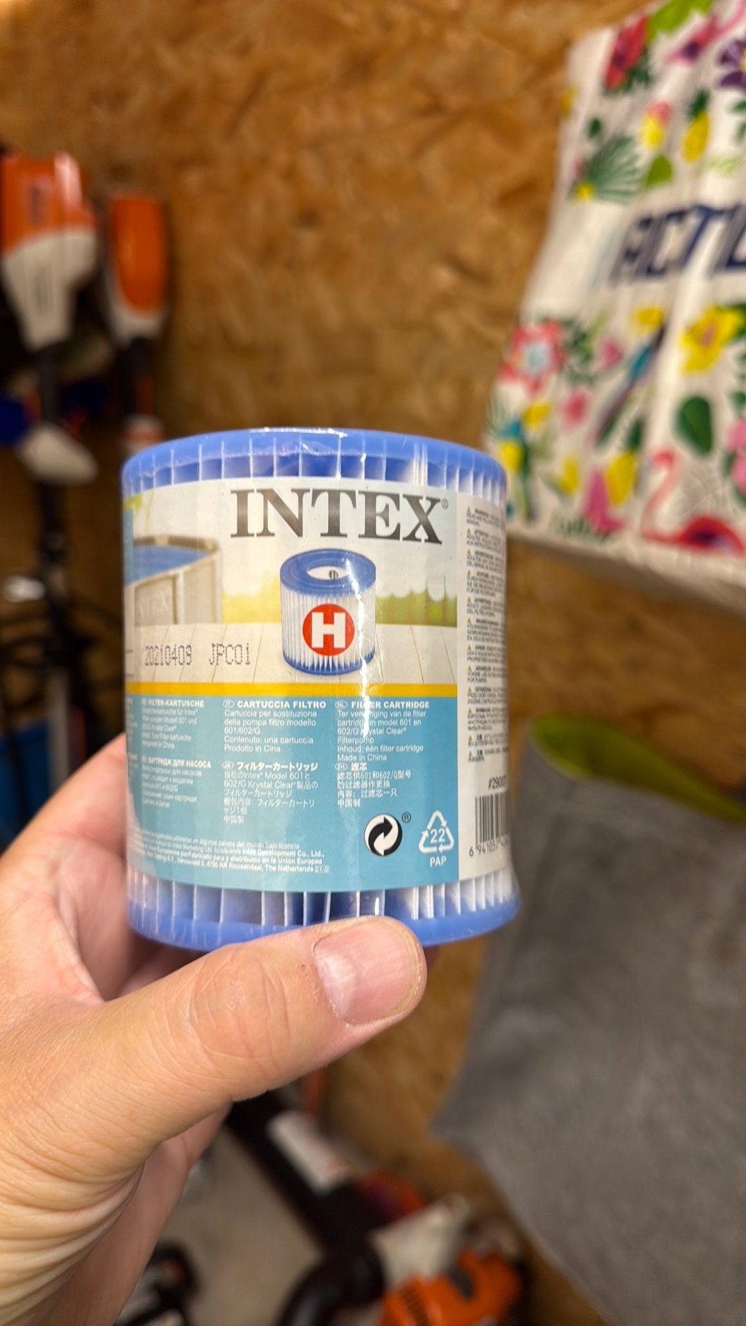 Intex Filter H, Tuin en Terras, Ophalen, Zo goed als nieuw, Filter