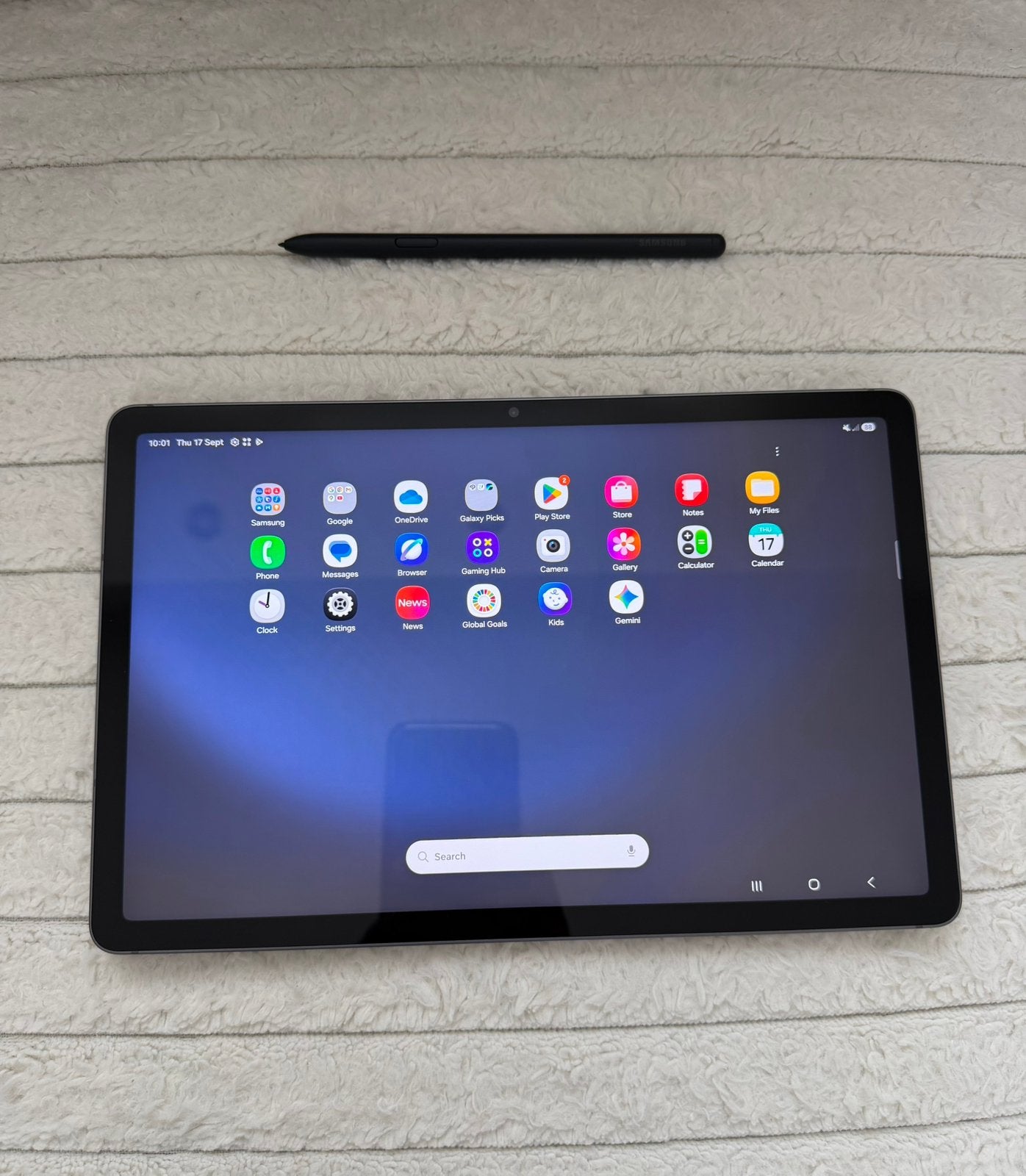 Samsung Tablet s9 Fe, Informatique & Logiciels, Enlèvement, Comme neuf, 128 GB