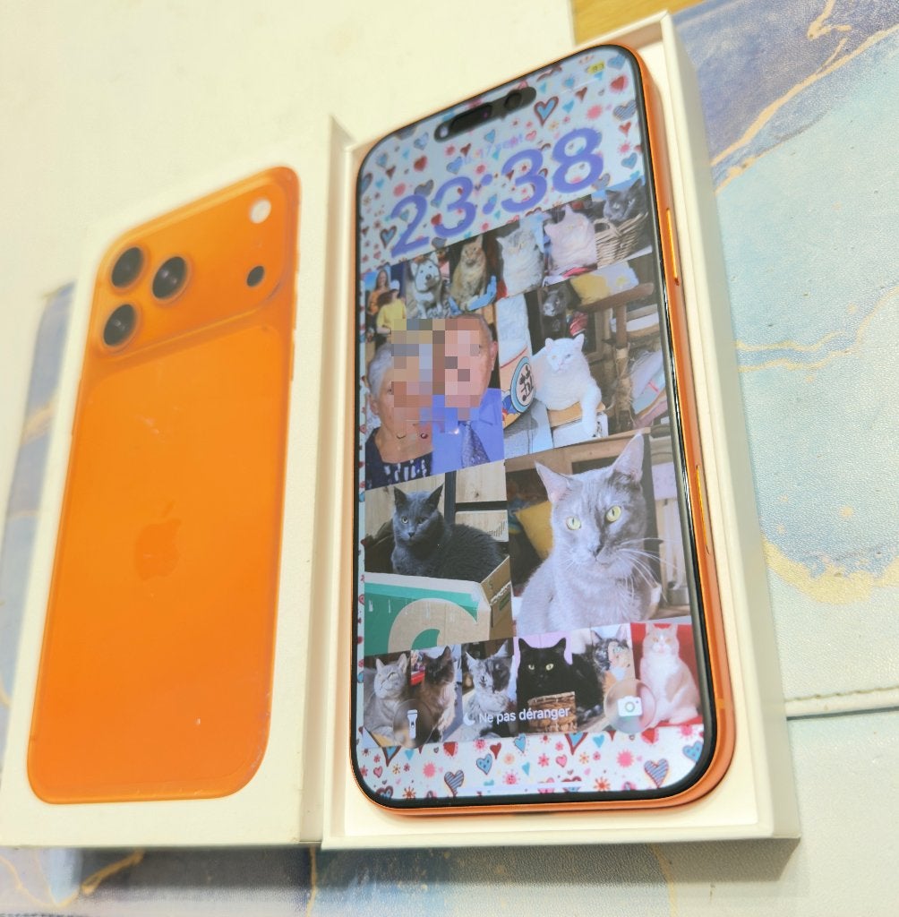 Apple iPhone 17 pro max  Cosmic Orange 256 Gb, Enlèvement ou Envoi, Sans abonnement, Sans simlock, Neuf