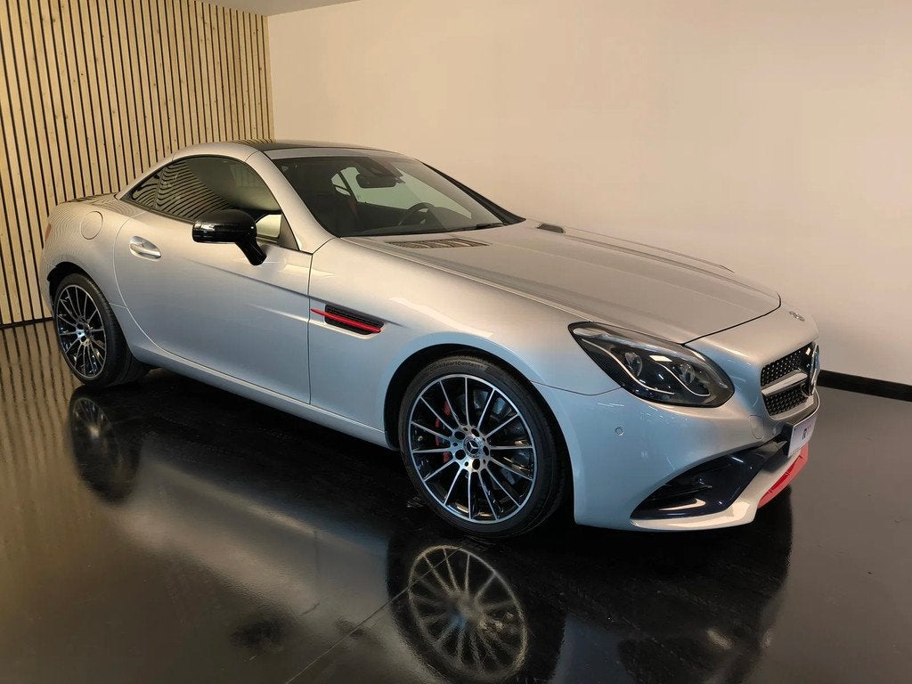 Mercedes-Benz SLC 200 AMG ( SLK / SLC ), Autos, Cuir, Argent ou Gris, Achat, Entreprise