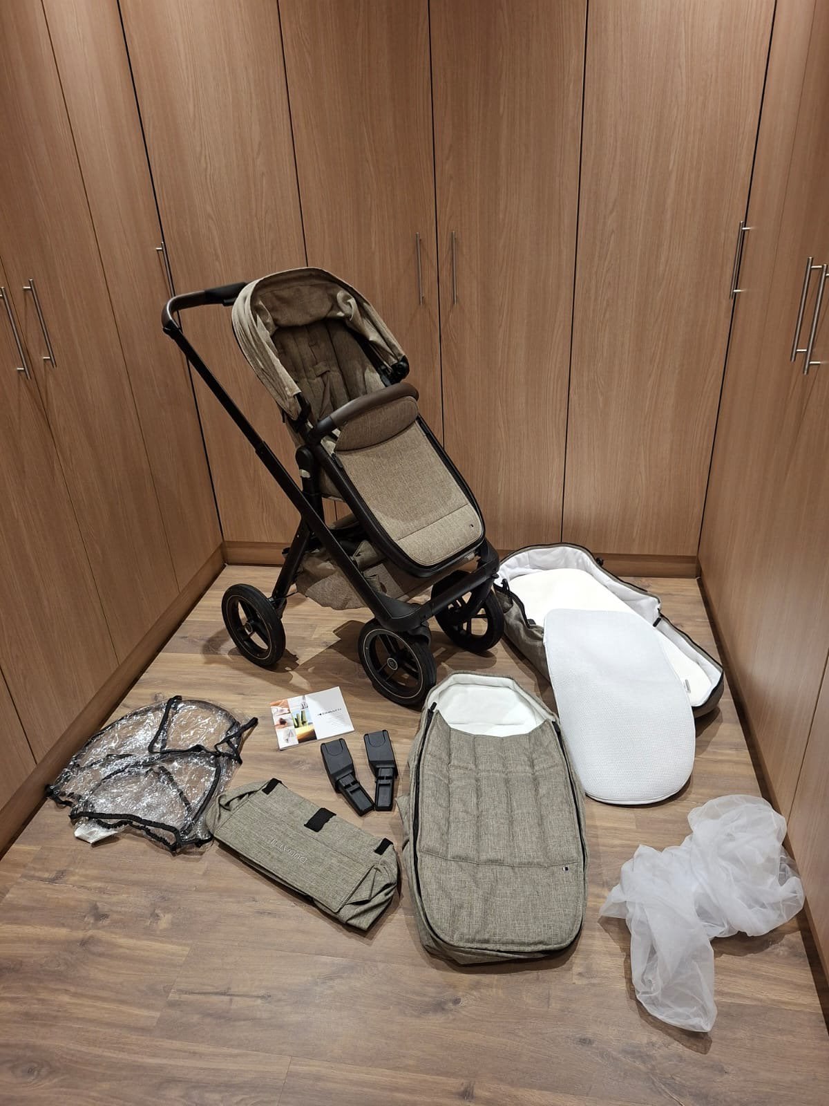 Dubatti two in one combi kinderwagen/buggy, Ophalen of Verzenden, Zo goed als nieuw, Kinderwagen