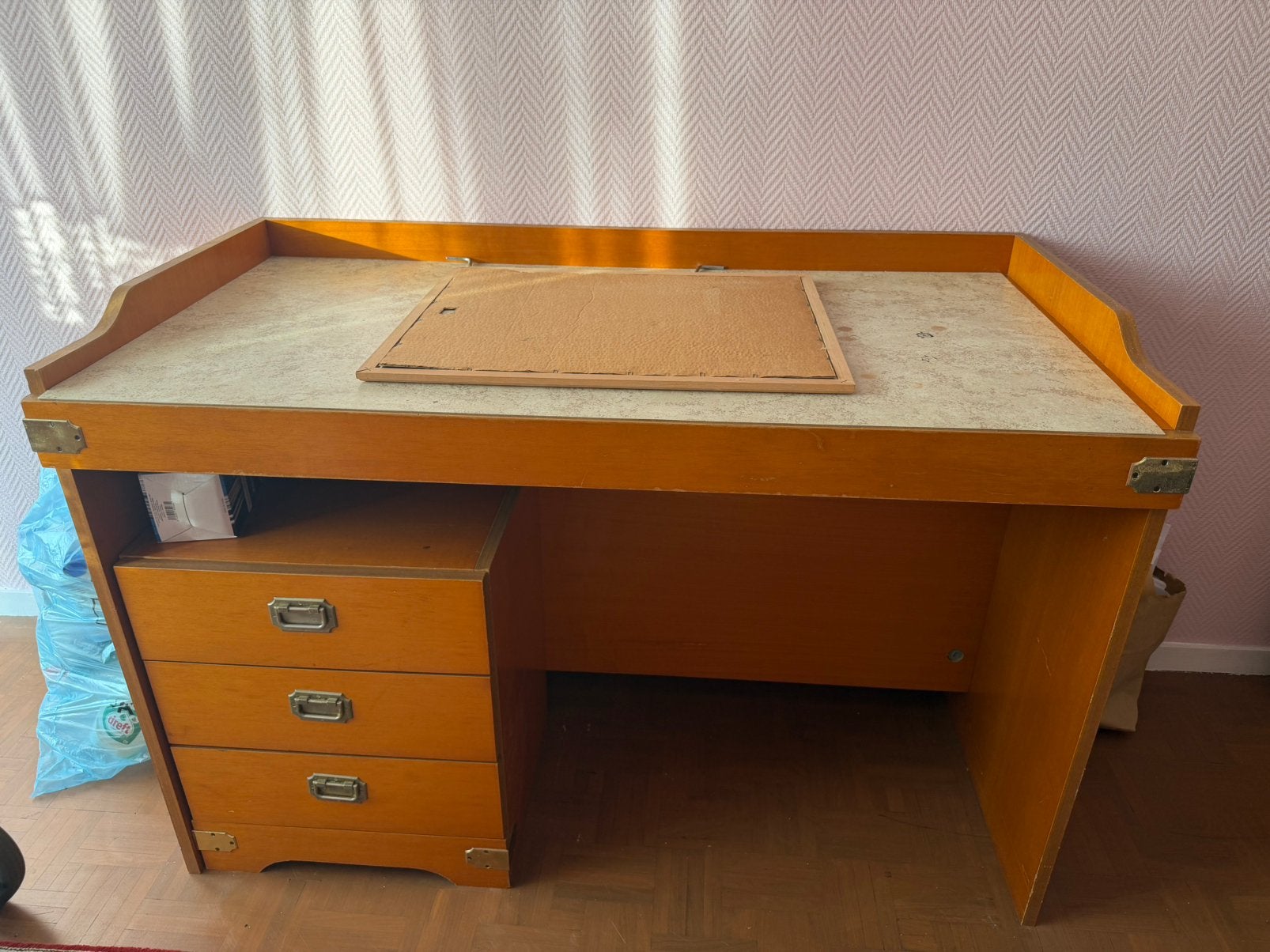 bed en bureau, Huis en Inrichting, Ophalen, Gebruikt