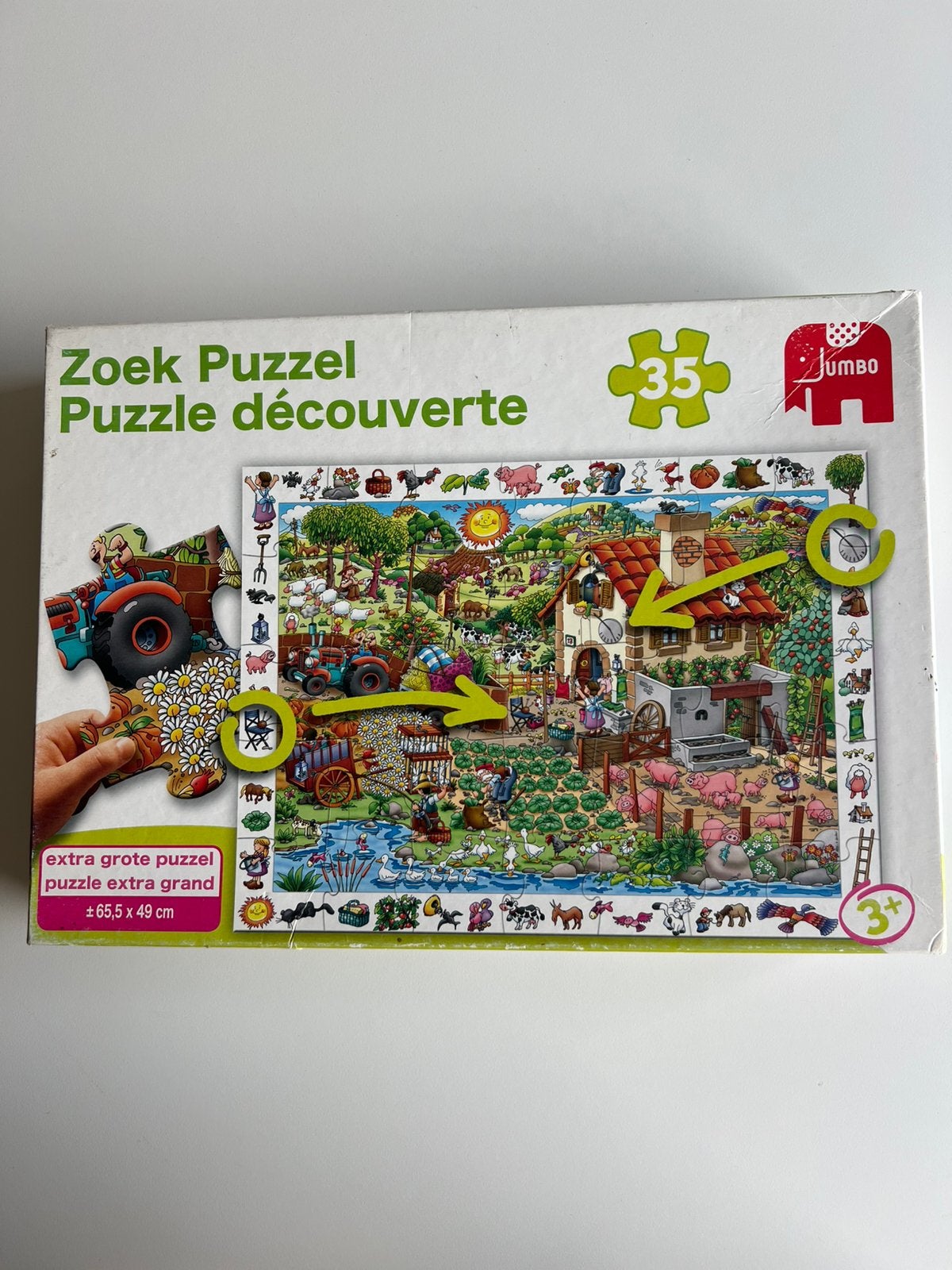 Puzzle de recherche 35 pièces, Enlèvement, Utilisé