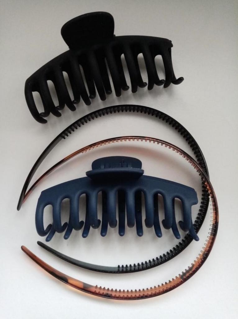Veritas nieuw 2 grote stevige anti-slip haarklem + 2 diadeem, Handtassen en Accessoires, Ophalen of Verzenden, Nieuw, Haarspeld