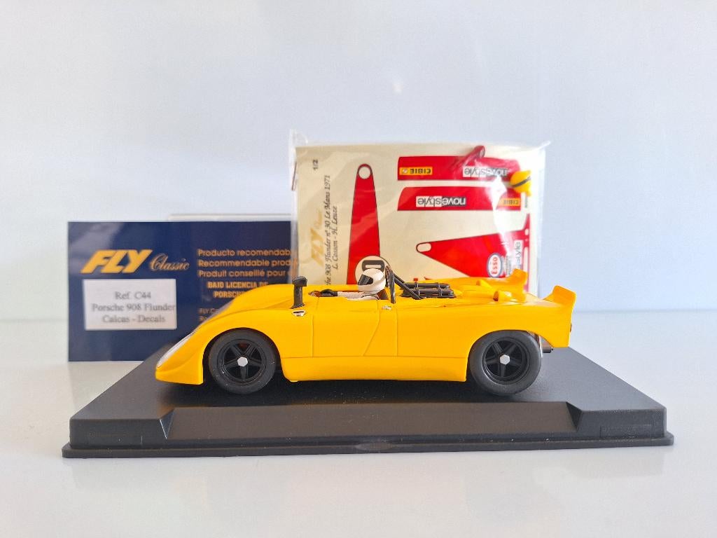 Fly Classic Porsche 908 Flunder Calcas Decals C44, Overige merken, Racebaan, Verzenden, Nieuw