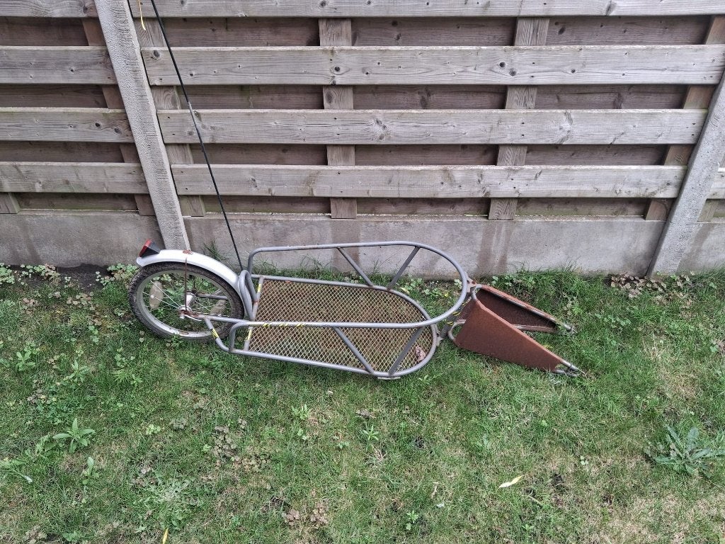 Remorque à vélo, Enlèvement, Utilisé, Remorque à bagages