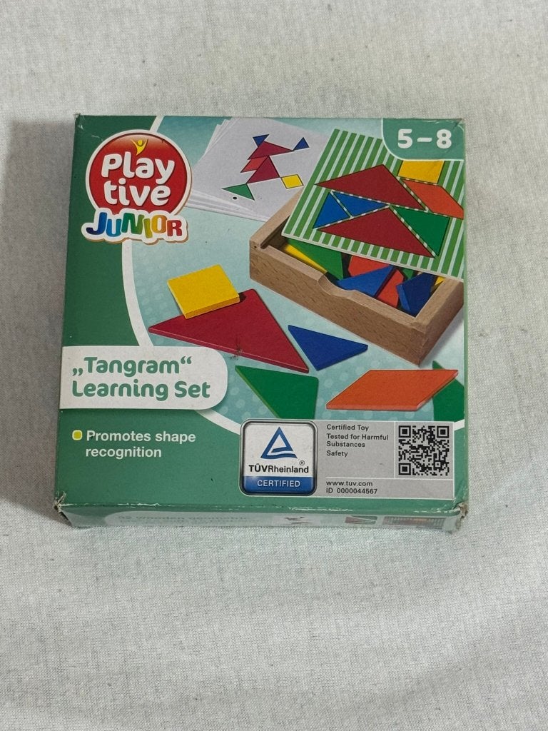 60. Spel - Playtive Junio - Tangram, Ophalen of Verzenden, Zo goed als nieuw, Ontdekken