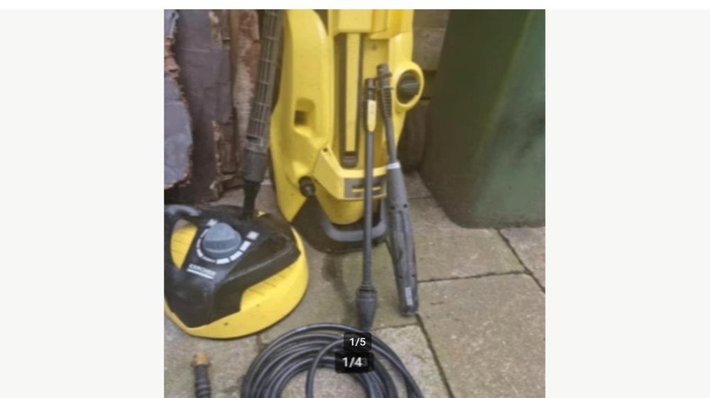 hoogedrukreiniger Karcher k4 power control/rioolrat, Jardin & Terrasse, Électrique, Avec pression d'eau réglable, Enlèvement, Utilisé