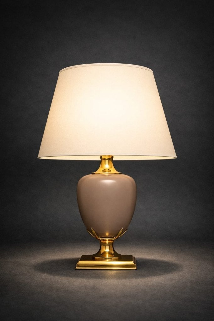 Lampe le Dauphin couleur taupe, Enlèvement