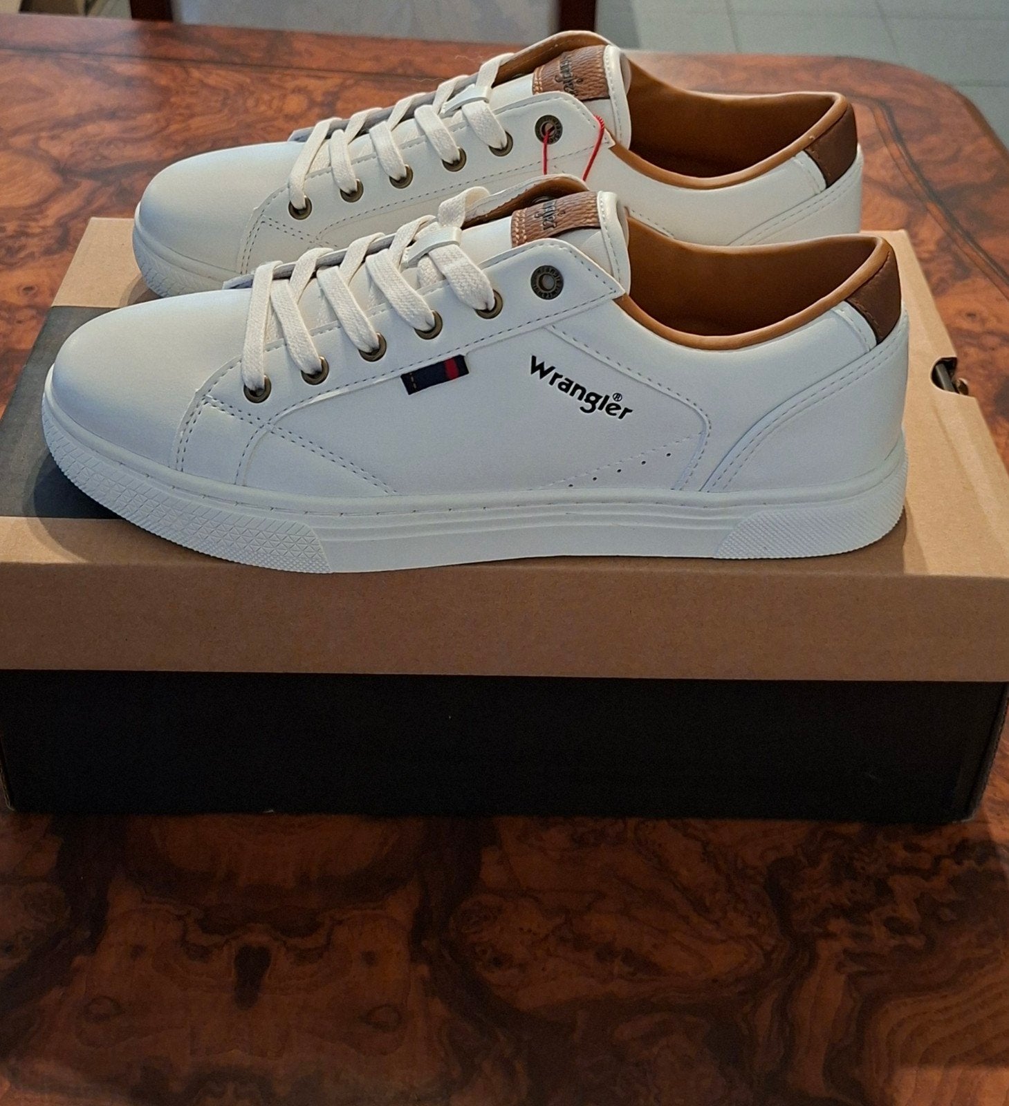 Wrangler heren sneakers, Wit, Wrangler, Nieuw, Ophalen of Verzenden