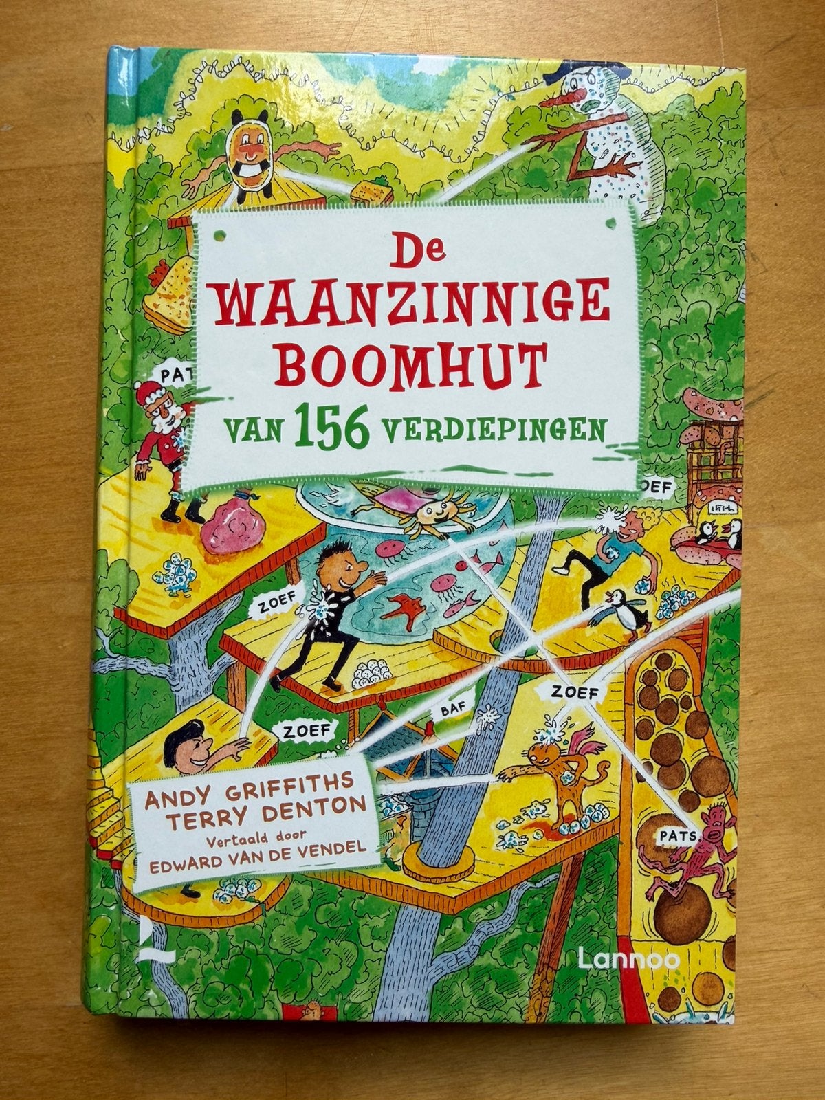 Terry Denton - De waanzinnige boomhut van 156 verdiepingen, Boeken, Kinderboeken | Jeugd | onder 10 jaar, Terry Denton; Andy Griffiths