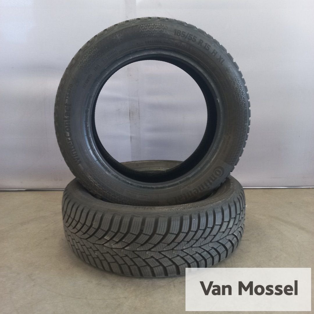 Continental WinterContact TS870 185/55/R15 86H, Auto-onderdelen, Banden en Velgen, Gebruikt, 15 inch, -, -