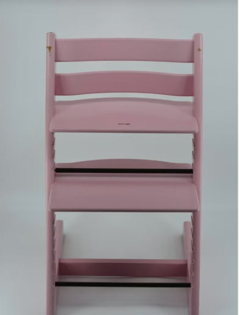 roze/ paars stokke trip trap, Kinderen en Baby's, Ophalen, Gebruikt
