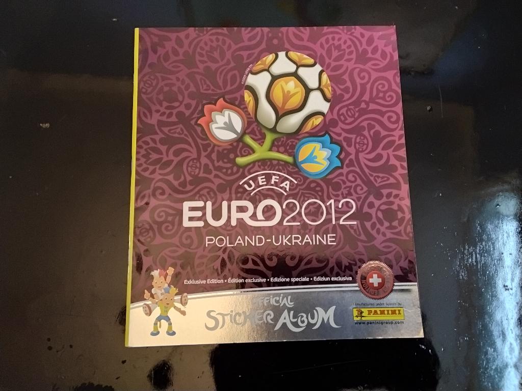 Panini boek Euro 2012 Polen-Oekraïne, Ophalen, Zo goed als nieuw