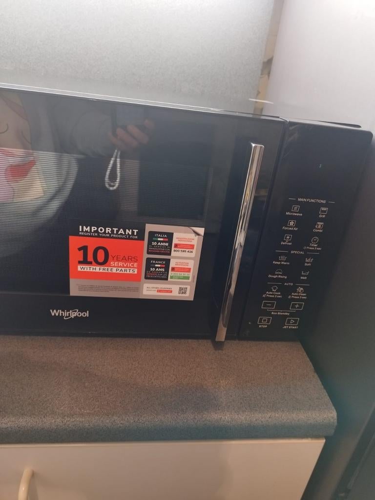 microgolf Whirlpool, Ophalen of Verzenden, Nieuw in verpakking, Ovens, Microgolfovens en Steamers