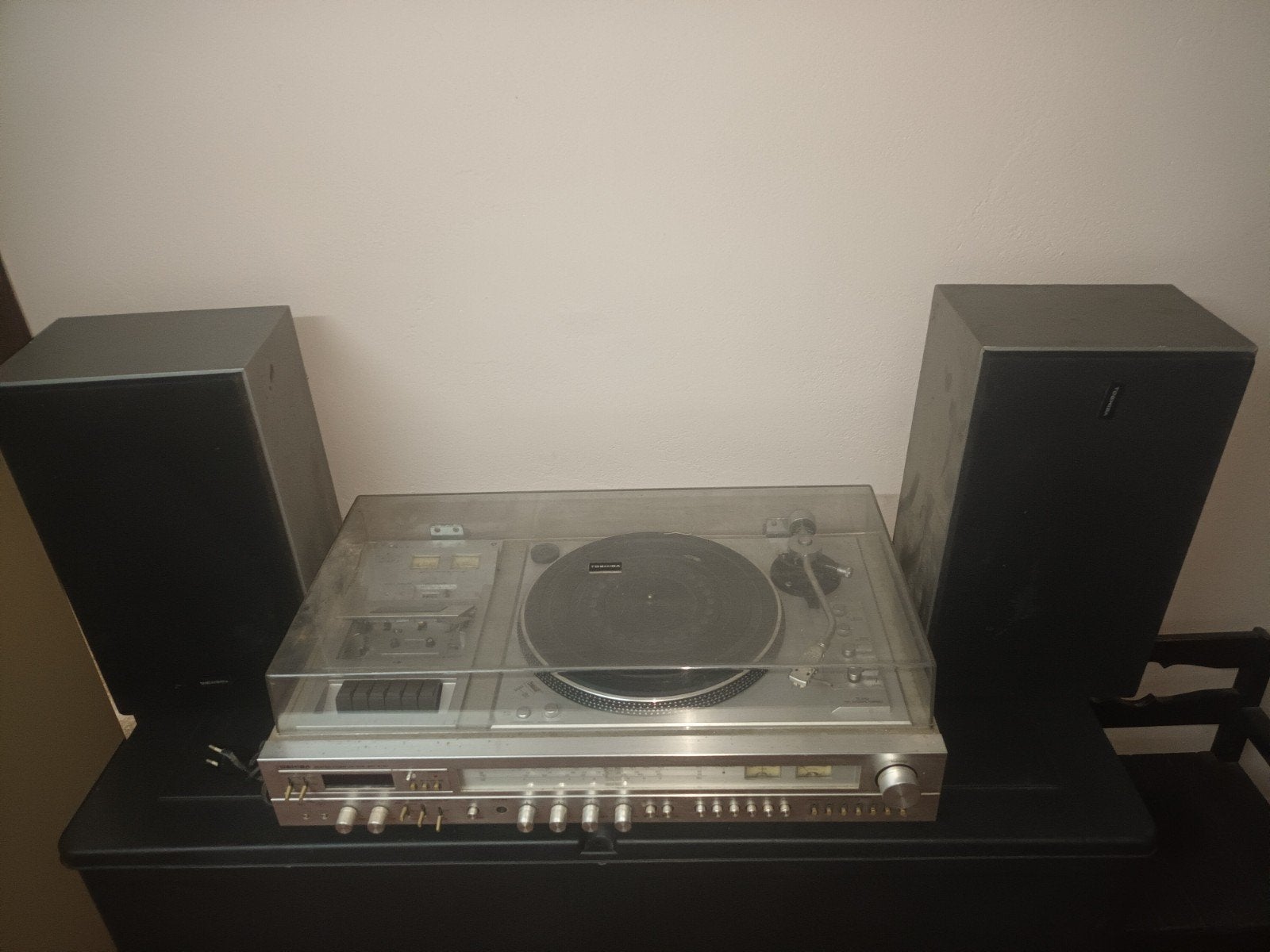 Stereo  Toshiba, Audio, Tv en Foto, Stereoketens, Ophalen, Gebruikt, Tuner of Radio