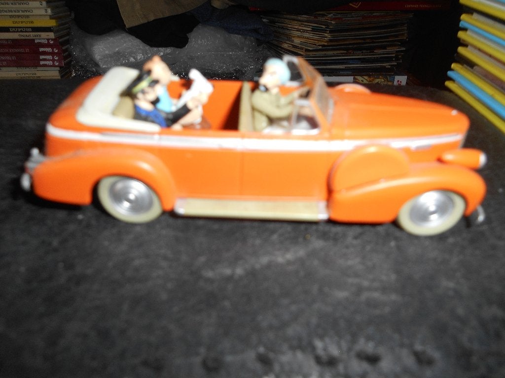 Voiture Tintin 1/43, Collections, Enlèvement ou Envoi, Tintin