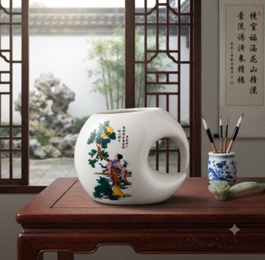 Vase chinois Qing du début de la dynastie Qianlong, Antiquités & Art, Envoi