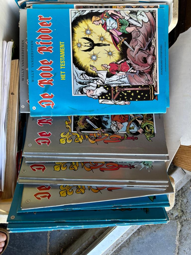 200 strips De Rode ridder, Boeken, Ophalen, Zo goed als nieuw