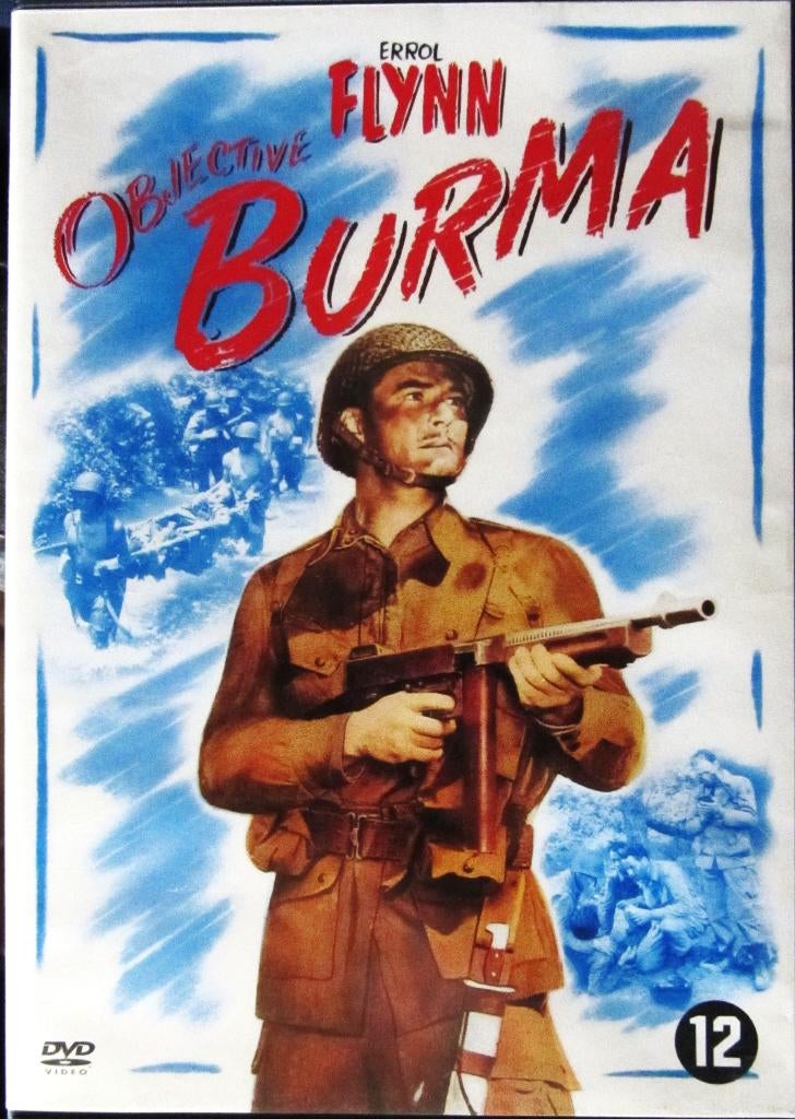 DVD OORLOG- OBJECTIVE BURMA (ERROL FLYNN) ZELDZAAM), Cd's en Dvd's, Alle leeftijden, Ophalen of Verzenden, Zo goed als nieuw, Oorlog
