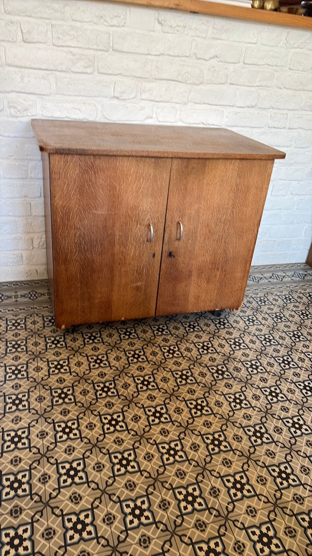 Vintage Naaikastje, Ophalen