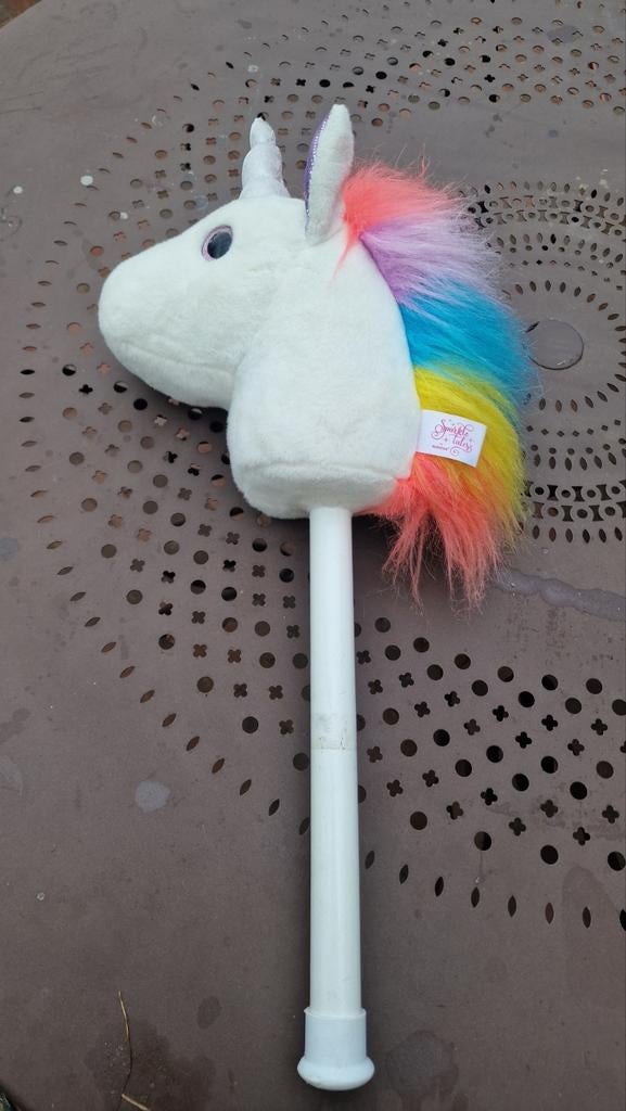 Stokpaardje unicorn, Kinderen en Baby's, Ophalen, Gebruikt