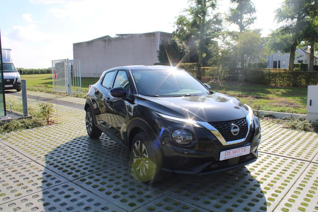 Nissan Juke DIG-T Acenta + Comfort Pack + Look Pack, Auto's, 1257 kg, Zwart, Bedrijf, Nieuw